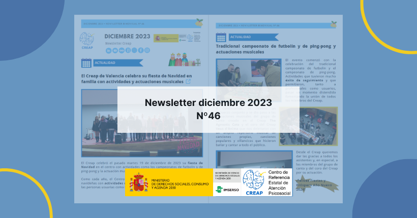 Newsletter del Creap nº46 diciembre 2023