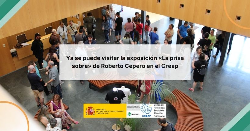 Ya se puede visitar la exposición «La prisa sobra» de Roberto Cepero en el Creap
