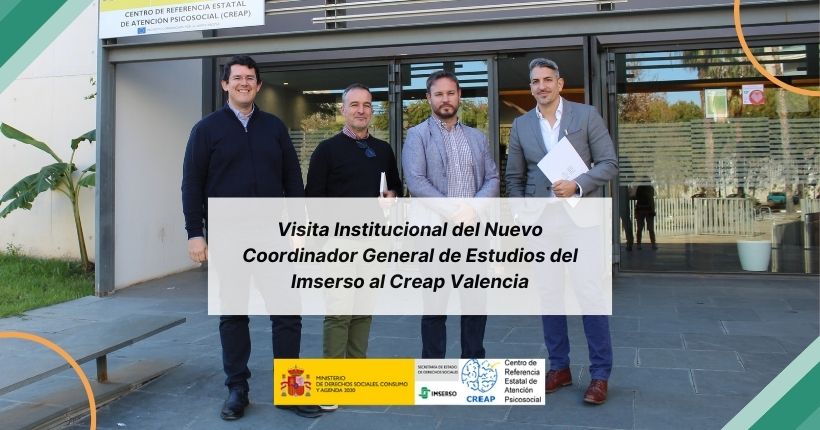 Visita institucional del nuevo coordinador general de estudios del Imserso al Creap Valencia