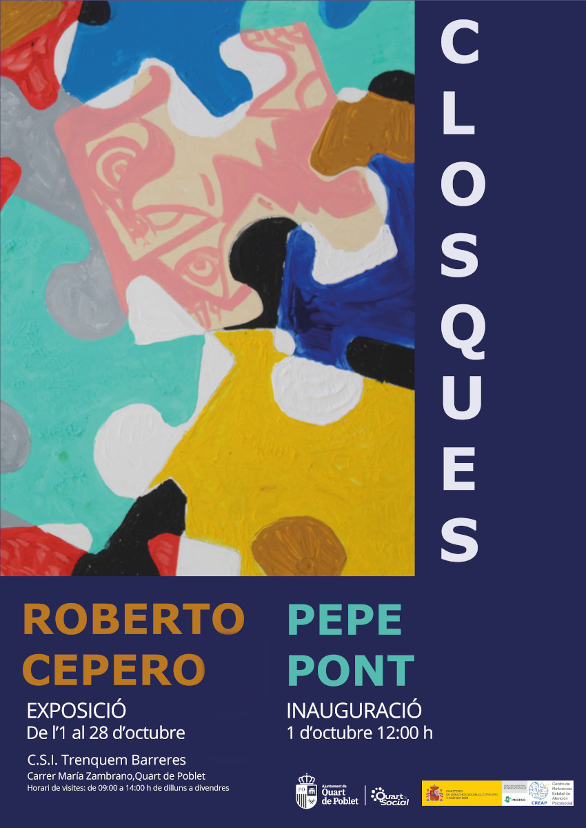 Cartel de la exposición Trencaclosques