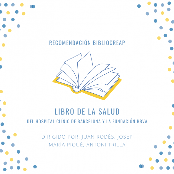 Portada El libro de salud del Hospital Clínic de Barcelona y la Fundación BBVA