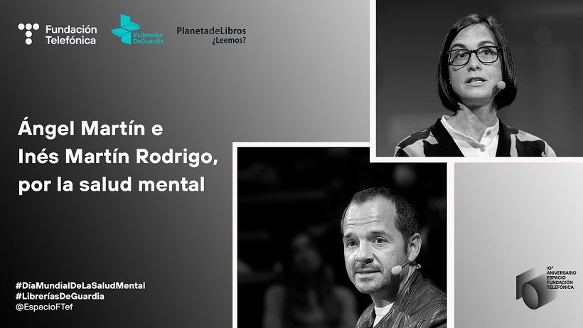 Foto del encuentro entre Ángel Martín e Inés Martín