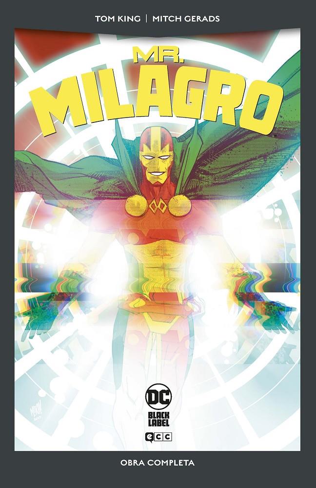Portada de cómic Mr.Milagro Portada del cómic Mr.Milagro