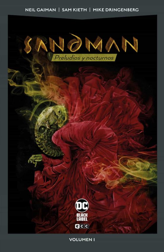 Portada de cómic Sandman Portada del cómic Sandman