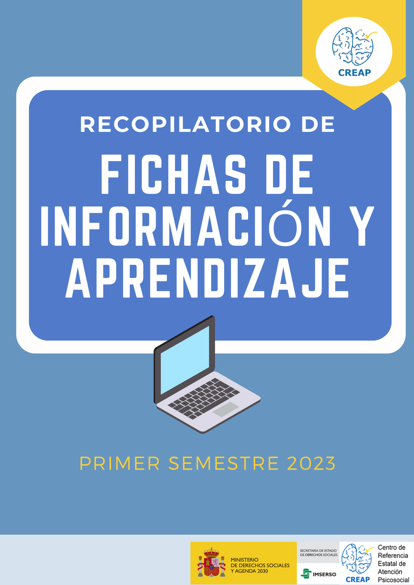 Portada recopilatorio de fichas de 2023 Portada recopilatorio de fichas de 2023