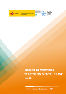 Portada Informe de Evidencias de mayo de 2024 Portada Informe de Evidencias de mayo de 2024