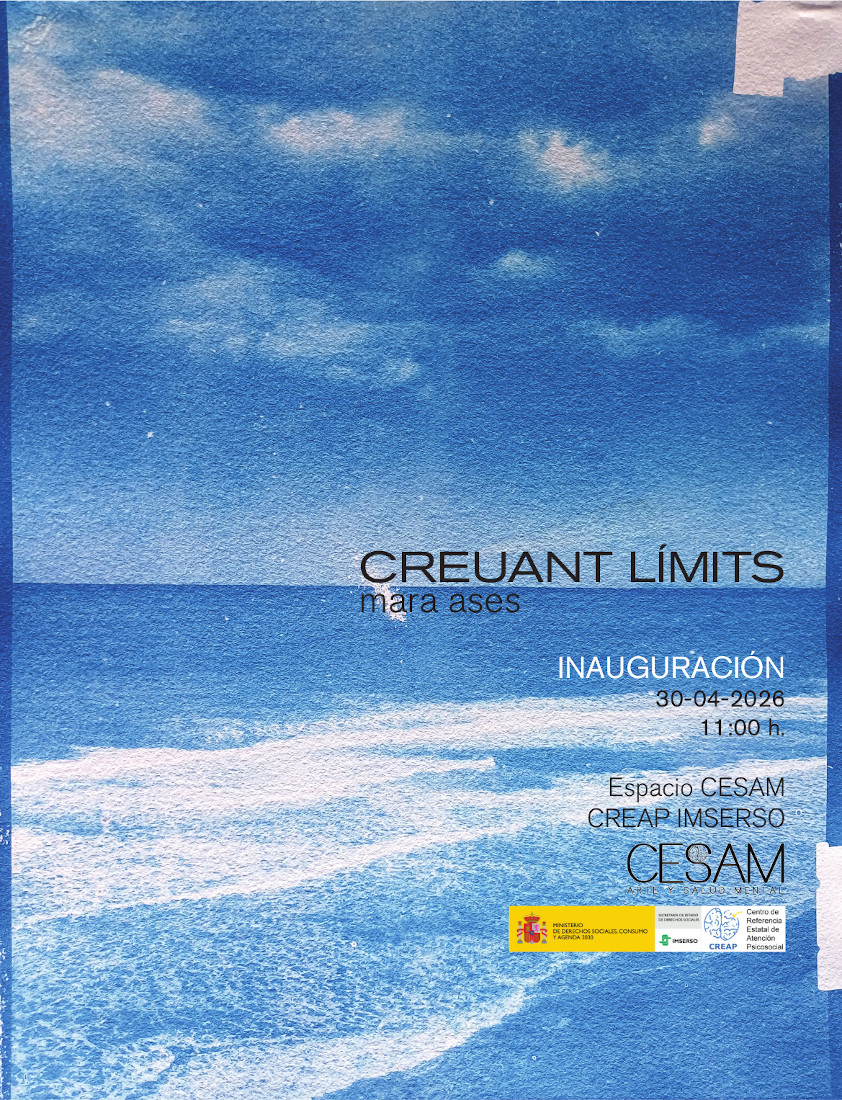 Cartel de la exposición de Mara Ases