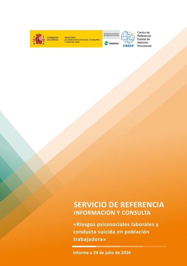 Portada del informe de evidencias